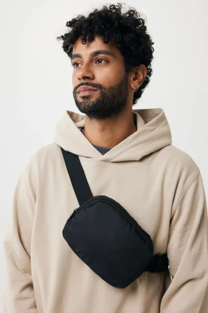 Iqoniq Yengo recycled cotton hoodie with sidepockets - iqoniq brown 