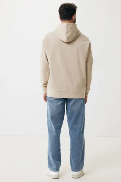 Iqoniq Yengo recycled cotton hoodie with sidepockets - iqoniq brown 