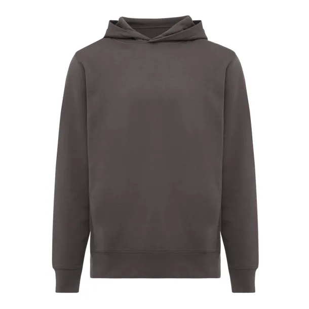 Iqoniq Yengo recycled cotton hoodie with sidepockets - iqoniq grey 