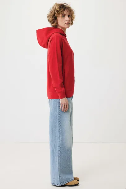 Iqoniq Yengo recycled cotton hoodie with sidepockets - iqoniq Red 