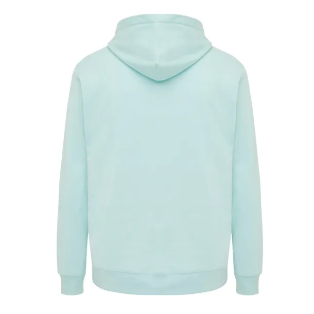 Iqoniq Yengo recycled cotton hoodie with sidepockets - iqoniq crushed mint 