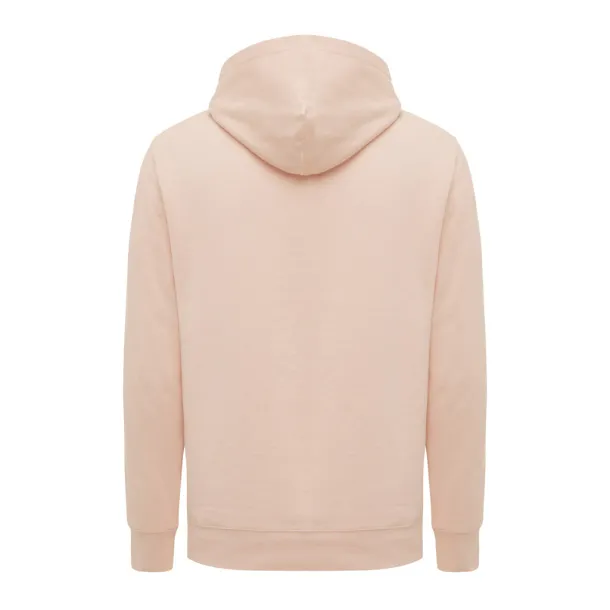 Iqoniq Yengo unisex hoodie od recikliranog pamuka s bočnim džepovima, 280 g/m² - iqoniq peach nectar 