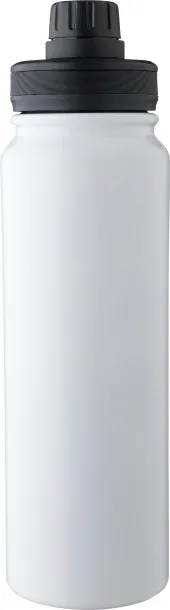 Zinnia Stainless steel double walled bottle (800 ml)  Bijela