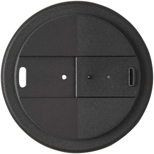 Brite-Americano® Eco šalica otporna na prolijevanje, 350 ml Solid black