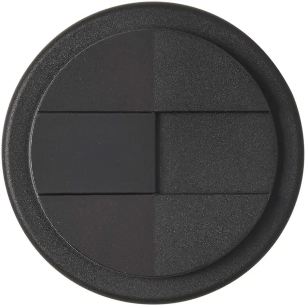 Brite-Americano® Eco 350 ml spill-proof insulated tumbler Crna