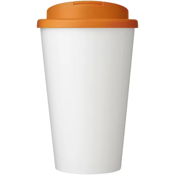 Brite-Americano® Eco 350 ml spill-proof insulated tumbler Orange