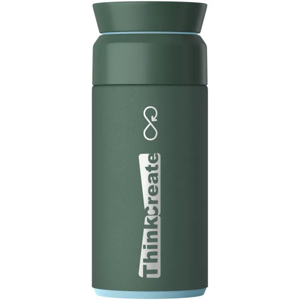 Ocean Bottle 350 ml brew flask - Ocean Bottle Forest green