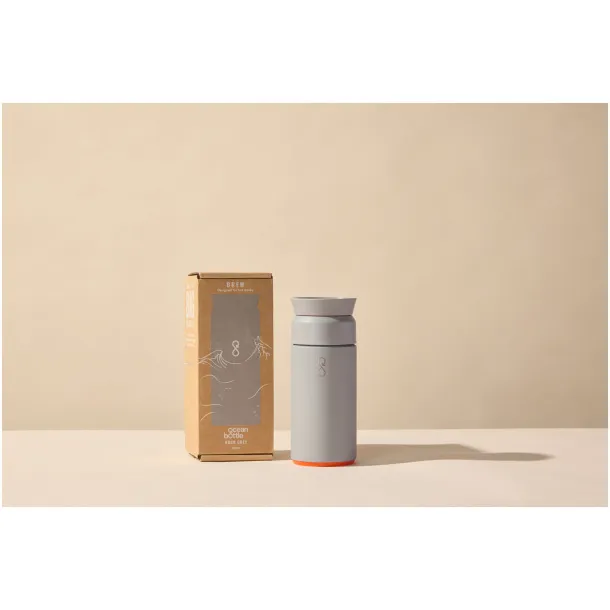 Ocean Bottle boca za tople napitke, 350 ml - Ocean Bottle Rock Grey