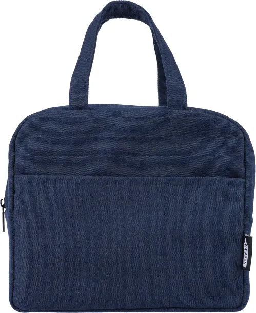 Elowen Recycled polycotton (330 gsm) cooler bag blue