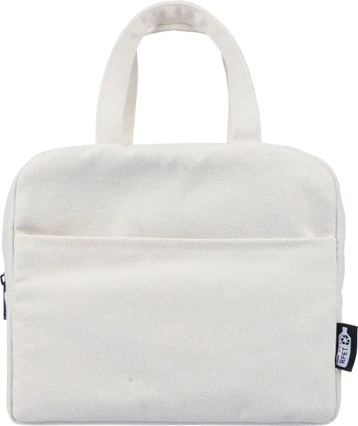 Elowen Recycled polycotton (330 gsm) cooler bag beige