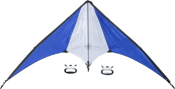 Lirien Polyester (210T) delta kite cobalt blue