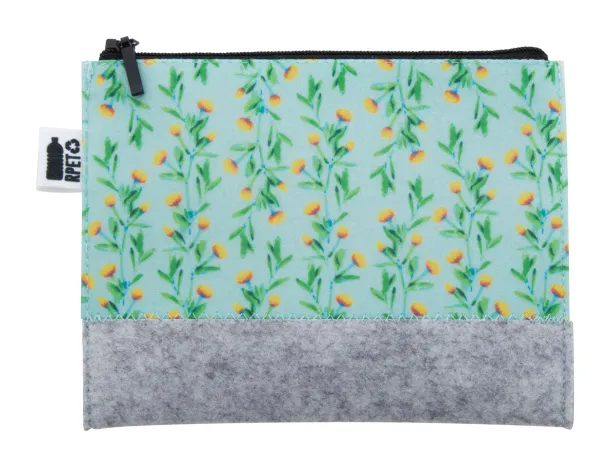 CreaFelt Beauty S custom cosmetic bag White Grey