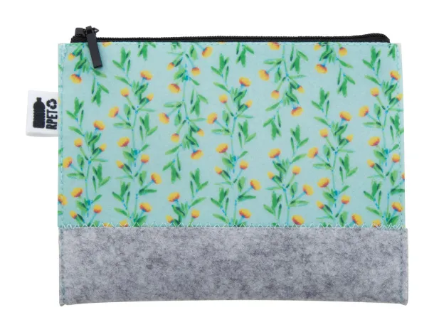 CreaFelt Beauty S custom cosmetic bag White Grey