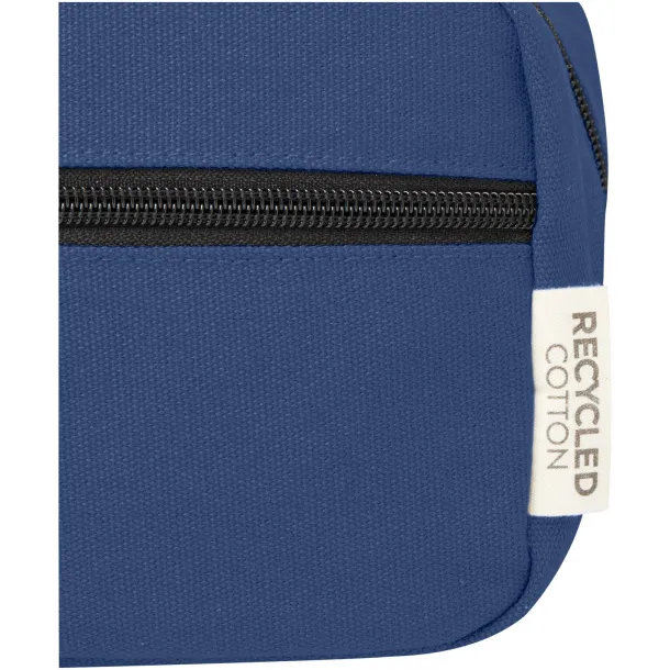 Joey GRS recycled canvas travel accessory pouch bag 3.5L Navy Blue