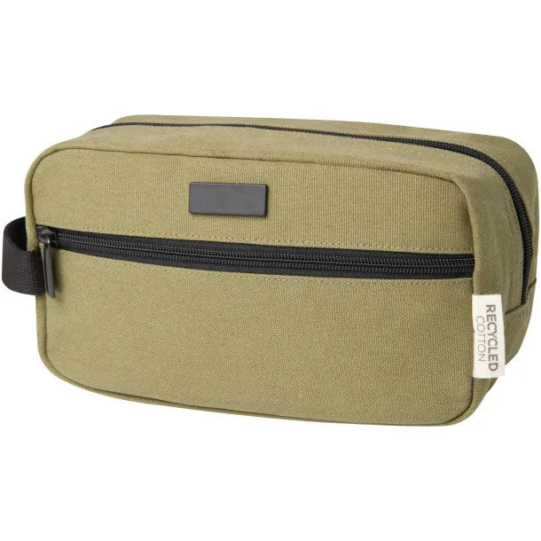 Joey GRS recycled canvas travel accessory pouch bag 3.5L Maslinasta