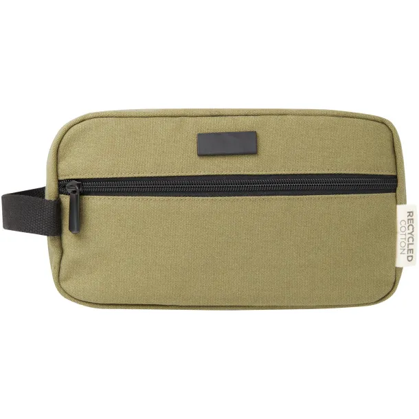 Joey GRS recycled canvas travel accessory pouch bag 3.5L Maslinasta