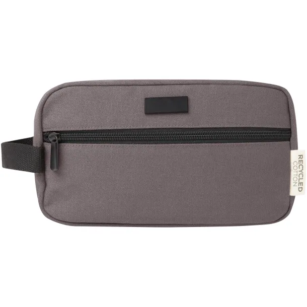 Joey GRS recycled canvas travel accessory pouch bag 3.5L Grey