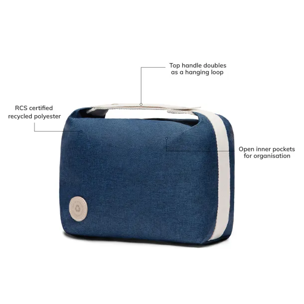 VINGA Sortino RCS toiletry bag - Vinga Blue 