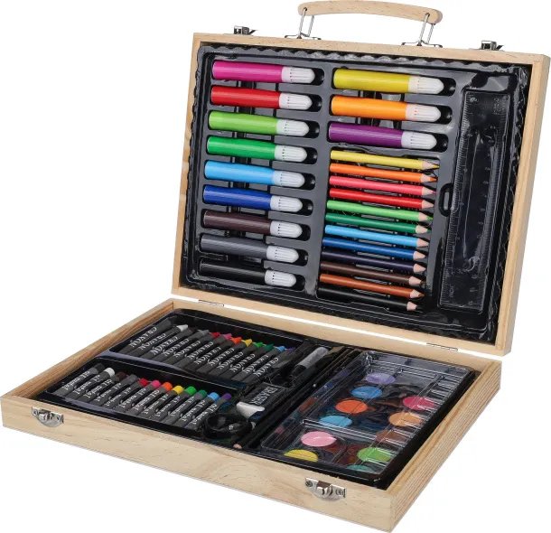 Thessaly Plywood drawing set brown