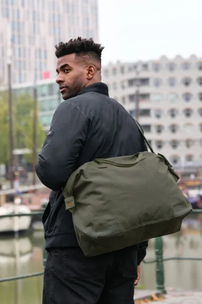  Kezar AWARE™ 500 gsm recycled canvas deluxe weekend bag - XD Collection Green 