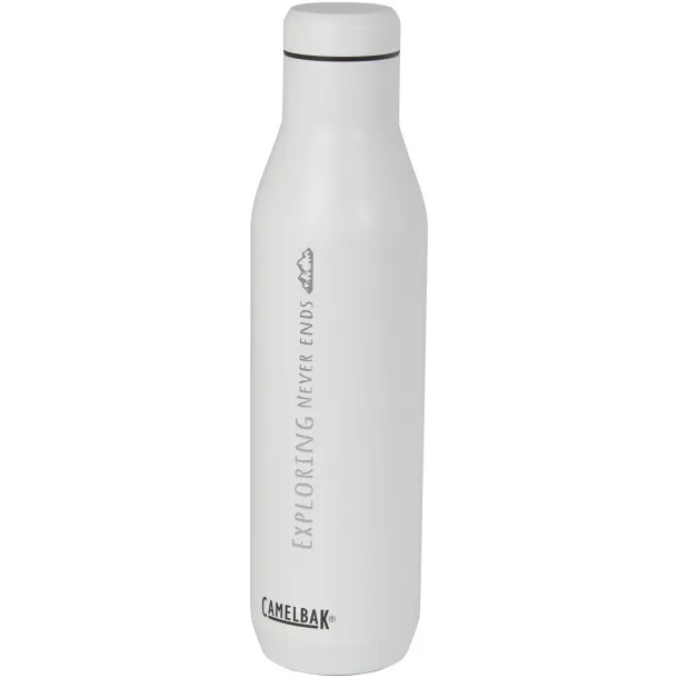 CamelBak® Horizon 750 ml vacuum insulated water/wine bottle - CamelBak White