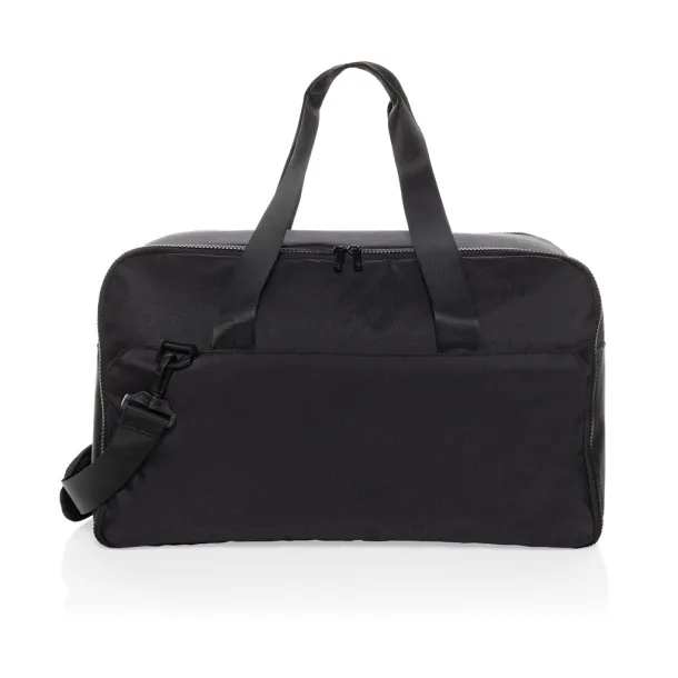 Swiss Peak Aware™ RPET vikend 15.6" laptop torba - Swiss Peak Crna 