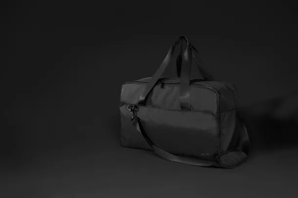 Swiss Peak Aware™ RPET vikend 15.6" laptop torba - Swiss Peak Crna 