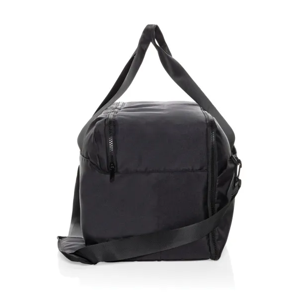 Swiss Peak Aware™ RPET vikend 15.6" laptop torba - Swiss Peak Crna 