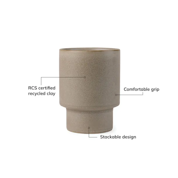 VINGA Nagano pure RCS šalica, 300 ml - Vinga beige