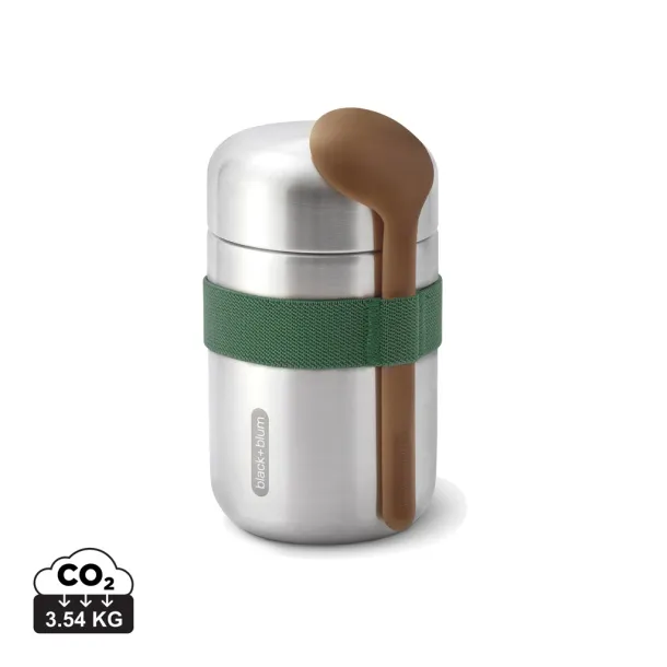 Black+Blum Food Flask 400 ml - Black + Blum olive green 