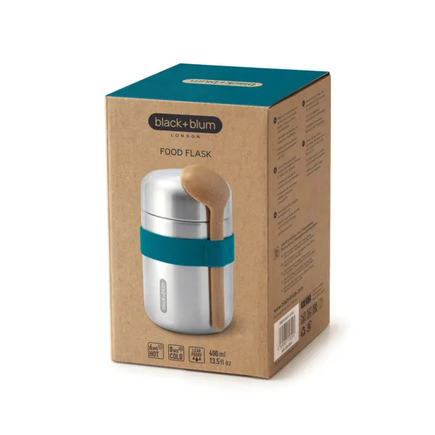 Black+Blum Food Flask 400 ml - Black + Blum turquoise 