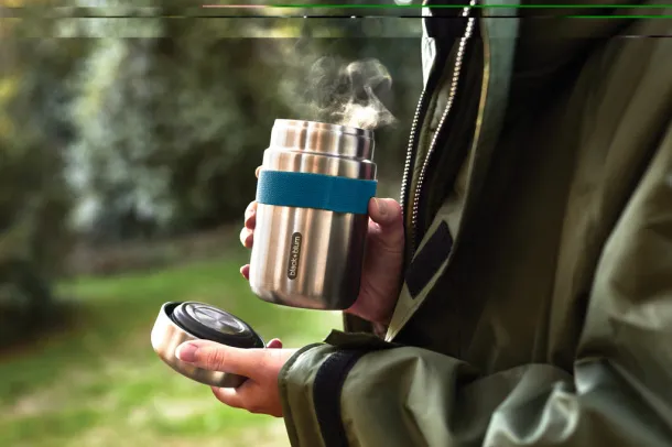 Black+Blum Food Flask 400 ml - Black + Blum turquoise 