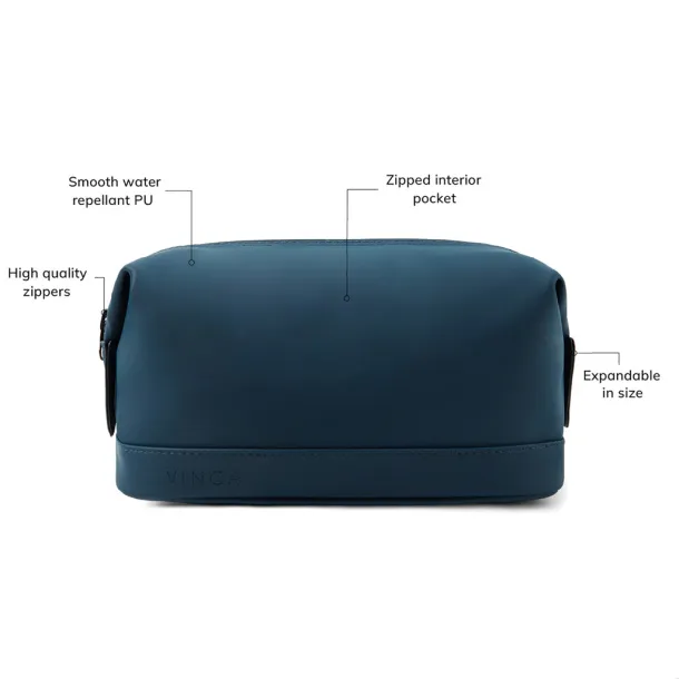  VINGA Baltimore Wash Bag - Vinga navy