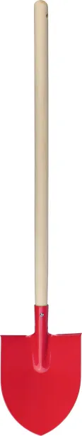 Marigold Wooden garden shovel red