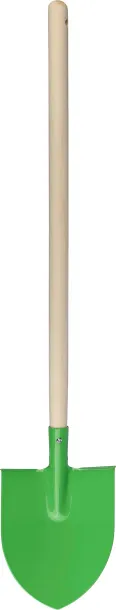 Marigold Wooden garden shovel light green