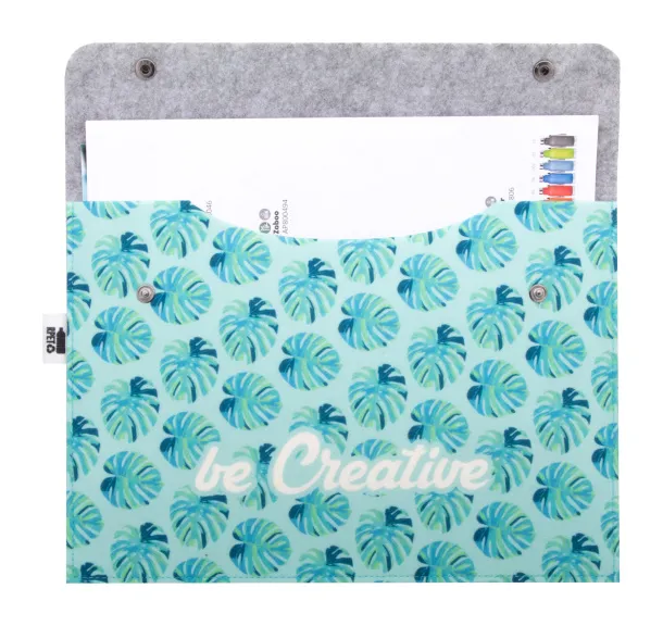 CreaFelt Folder custom document folder White Grey