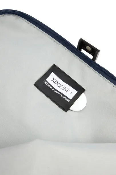 Urban vodootporan 16" laptop ruksak s preklopom - XD Design navy Crna
