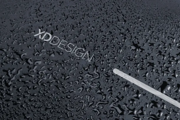 Urban Water Resistant Flap-top Backpack - XD Design navy, black Black