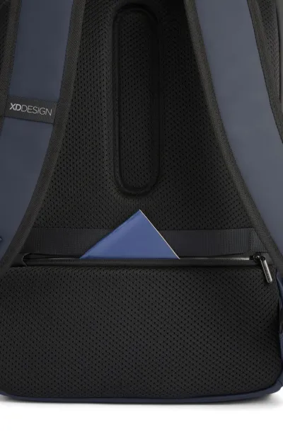 Urban vodootporan 16" laptop ruksak s preklopom - XD Design navy Crna