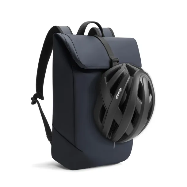 Urban vodootporan 16" laptop ruksak s preklopom - XD Design navy Crna