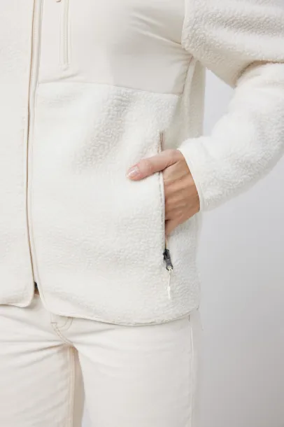  Iqoniq Diran recycled polyester pile fleece jacket - iqoniq Prirodna