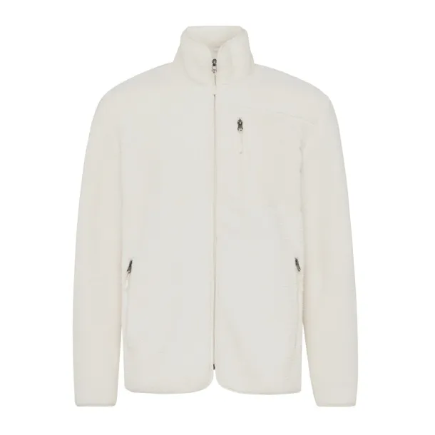  Iqoniq Diran unisex flis jakna od recikliranog poliestera - iqoniq white 