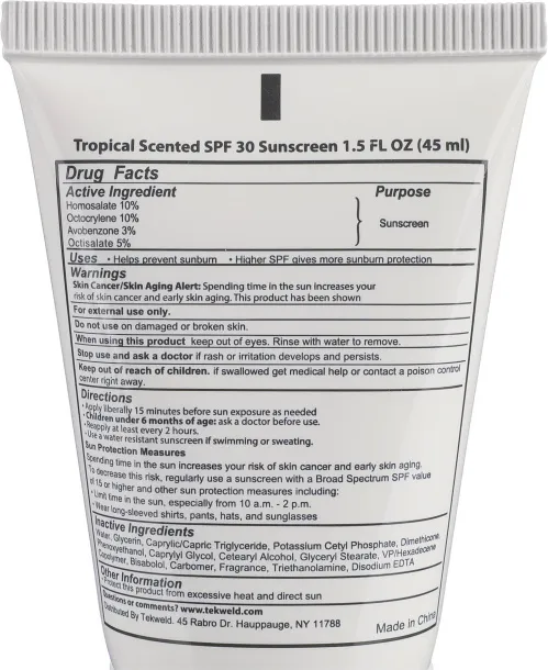 Maelis sunscreen tube