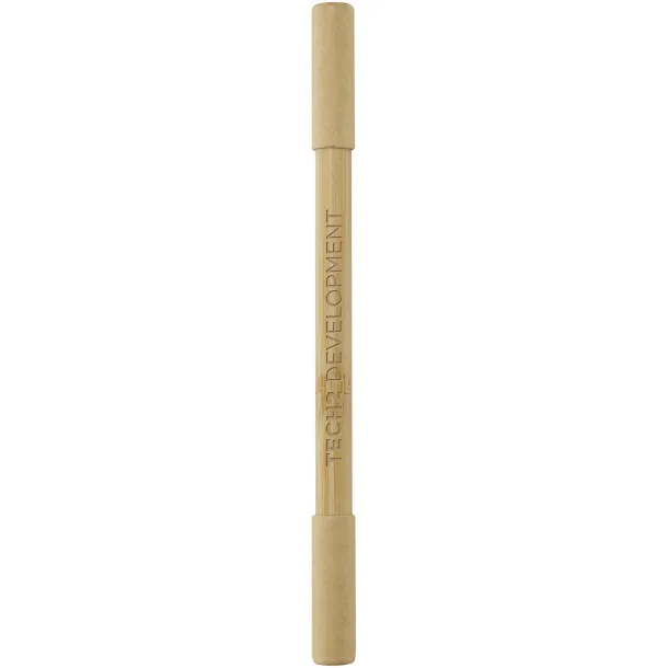Samambu bamboo duo pen (blue ink) Natural