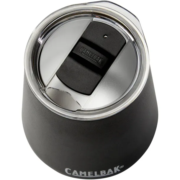 CamelBak® Horizon 350 ml vacuum insulated wine tumbler - CamelBak® Solid black