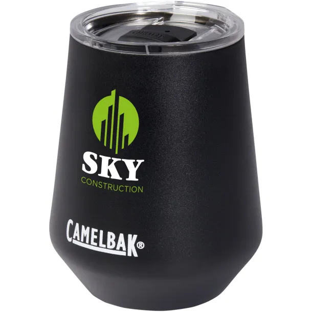 CamelBak® Horizon 350 ml vacuum insulated wine tumbler - CamelBak® Solid black