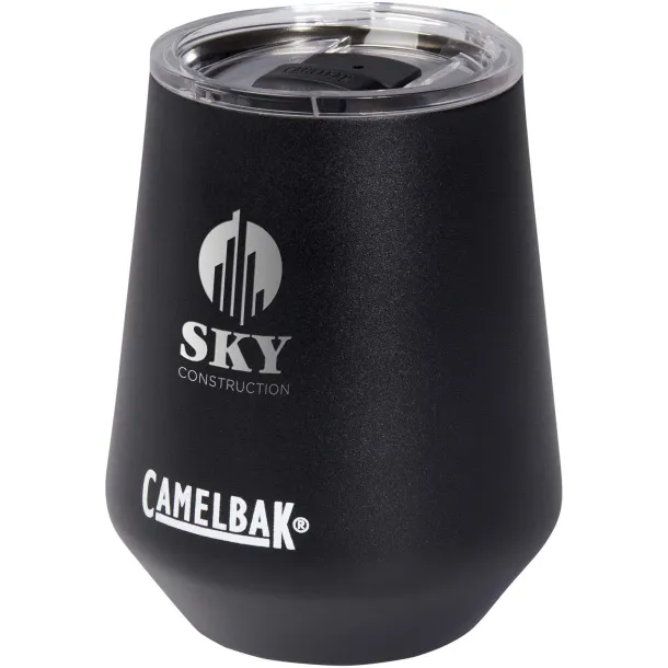 CamelBak® Horizon 350 ml vacuum insulated wine tumbler - CamelBak® Solid black