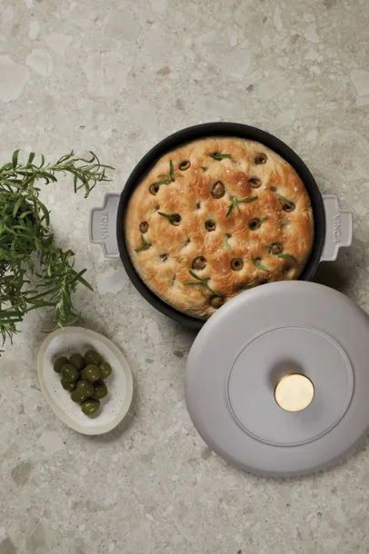 VINGA Monte heritage posuda za pečenje 2,5 L - Vinga Siva