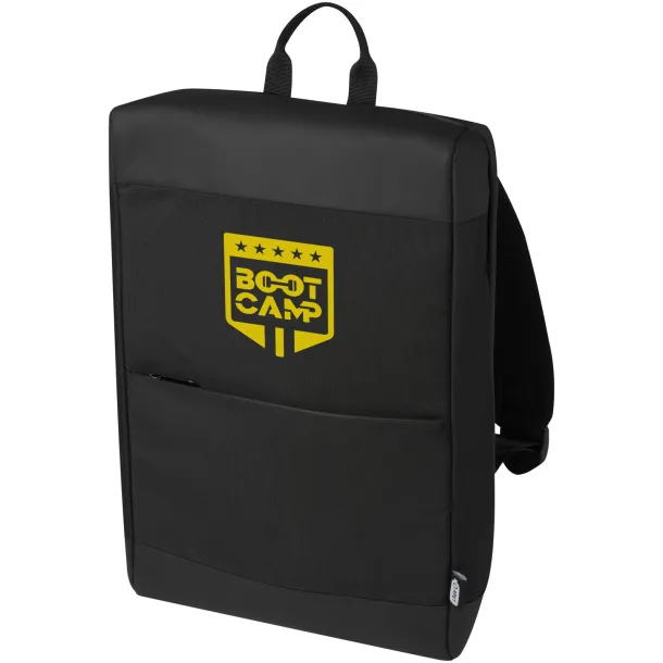 Rise GRS reciklirani 15,6" laptop ruksak - Tekiō® Solid black