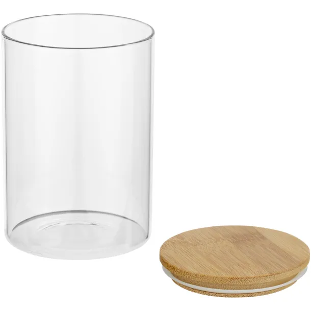 Boley 550 ml glass food container - Seasons Natural White